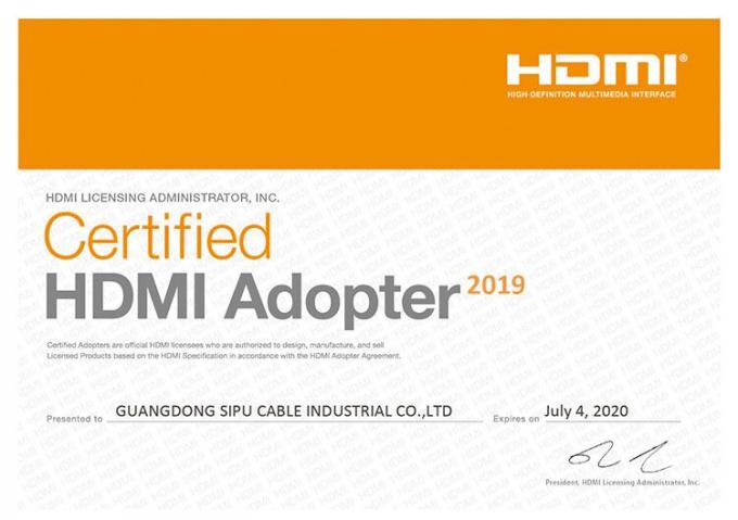 Multifunctional 1080P HDMI Cable Male To Male High Speed Customizable 14