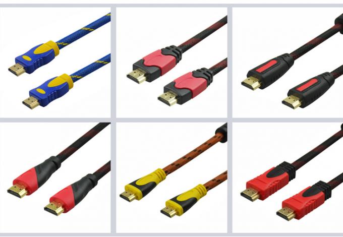 Nylon Braided CCS HDMI To HDMI 4k Cable 4k Projector HDMI Cable 5