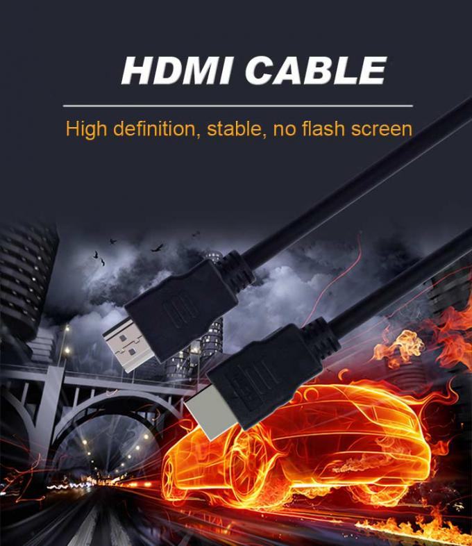 CCS HDMI Coaxial Cable 1.4 Round Gold Plated Computer Monitor Hdmi Cable 0