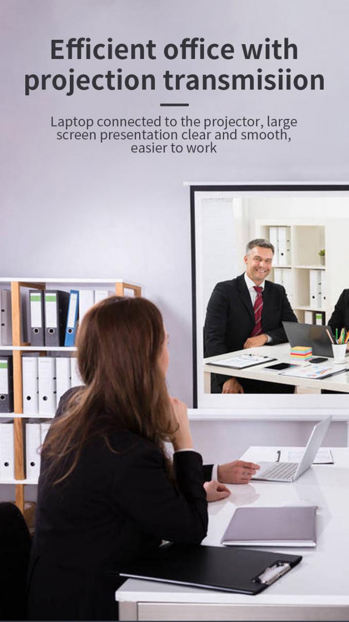 HDTV 4K 6ft Hdmi Cable 1.5 Mtr Hdmi Cable Strong Wear Resistance 8