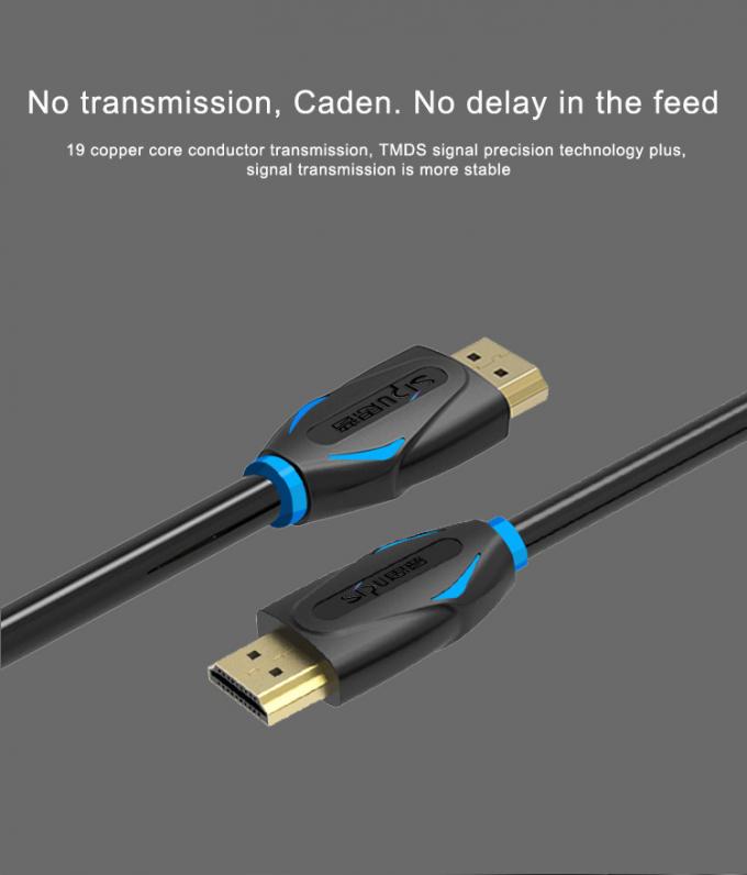 Gold Plated 2m 4k Hdmi Cable For PS4 LCD Projector TV PC Laptop Computer 3