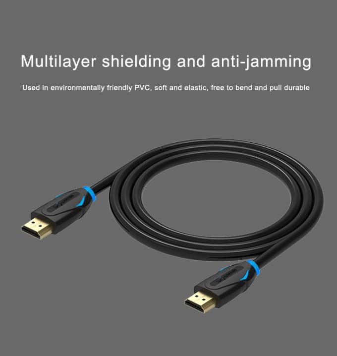 Gold Plated 2m 4k Hdmi Cable For PS4 LCD Projector TV PC Laptop Computer 5