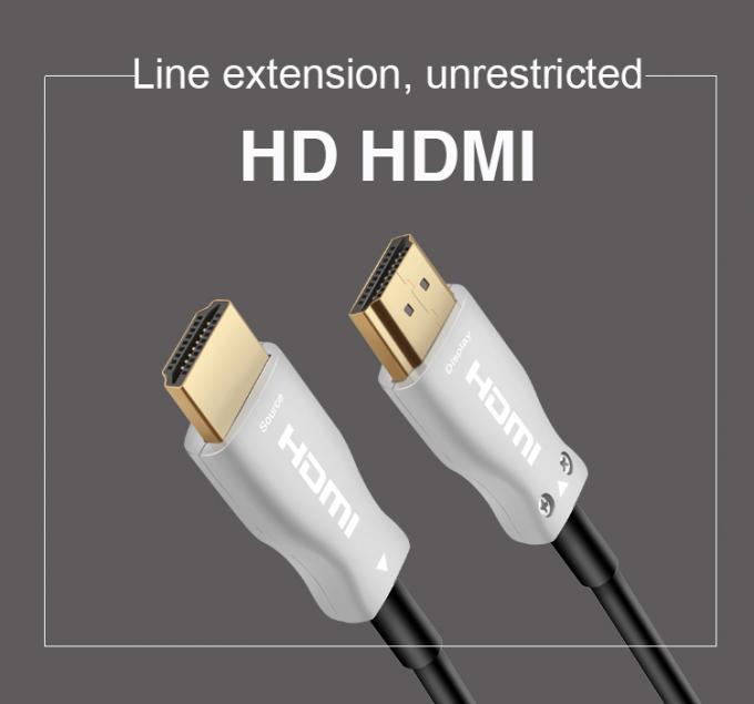 High Speed 4k 18gbps Hdmi Cable 60Hz 35ft Hdmi Fiber Optic Cable 100m 1