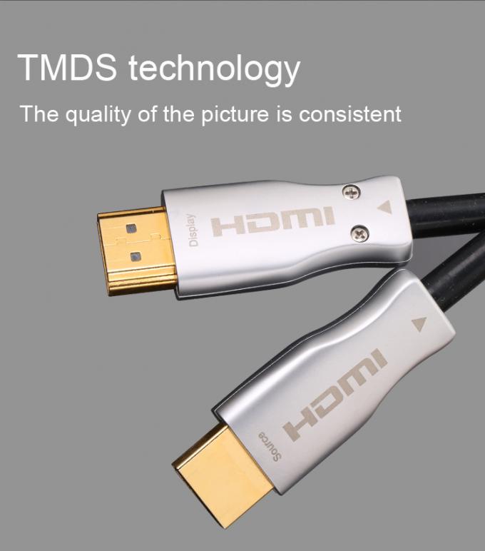 High Speed 4k 18gbps Hdmi Cable 60Hz 35ft Hdmi Fiber Optic Cable 100m 3