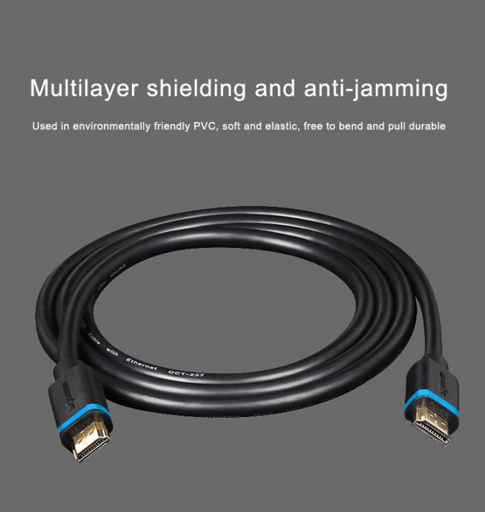 Gold Plated 1.5m 4k Tv HDMI Cable No Delay Premium Speed COAXIAL Type 5