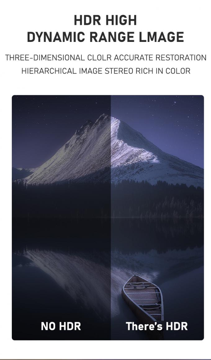 Premium Gray 24K Gold-plated 1080P 3D 4k HDMI Cable, Suitable For PS5 Laptop 1.5M 6