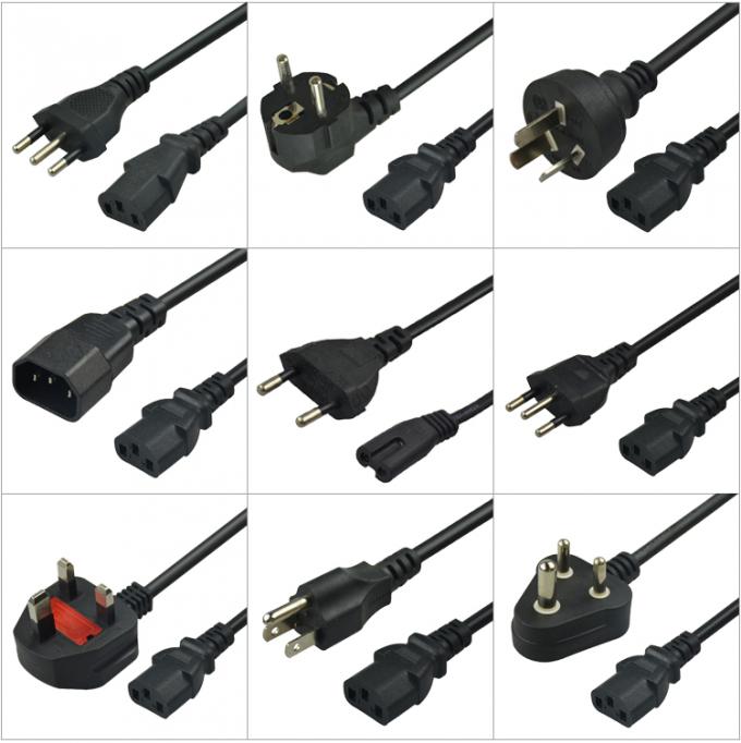 Safe And Stable 3 Pin Uk Power Cord 1.5M UK Plug Power Cable 6