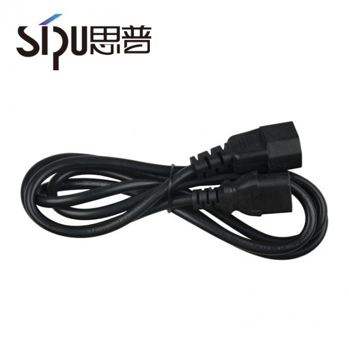 Pvc C3 C4 Connector Computer Monitor Power Cord Customizable 5m 6m 3
