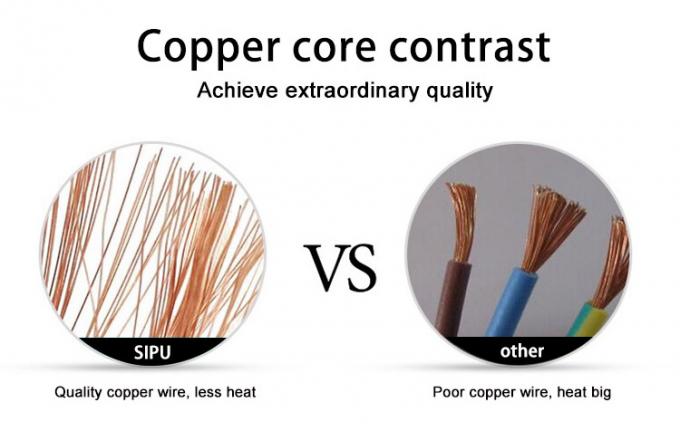 Pvc C3 C4 Connector Computer Monitor Power Cord Customizable 5m 6m 6