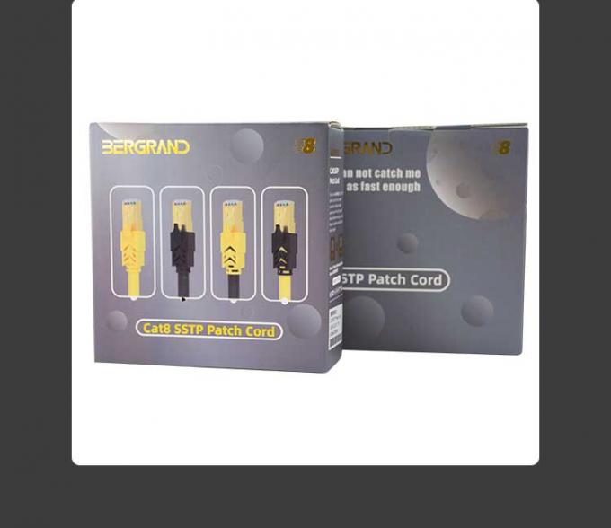 Colorful Ftp Cat 8 Patch Cord 3 Feet Cat 8 Ethernet Cable For Computer 10