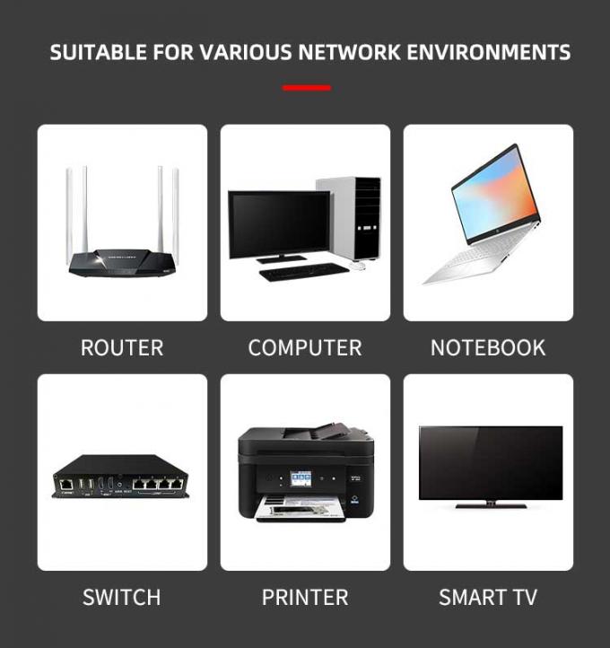 1000mhz 3mtrs CAT7 Patch Cord Grey Cat 7 Patch Cable UTP Shield 4