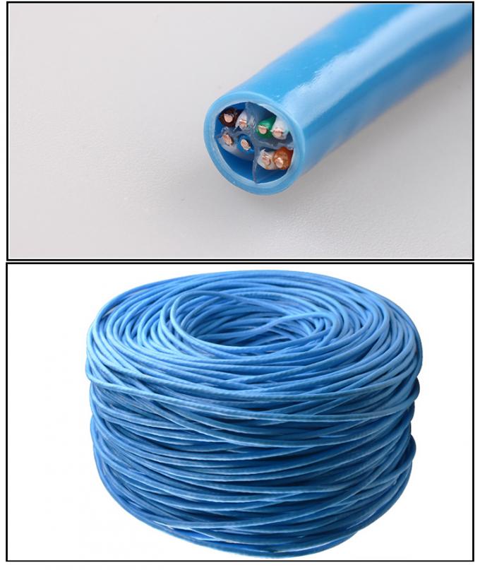 4Pair UTP 305M SFTP Cat6e Ethernet Cable Outdoor for Communication 6