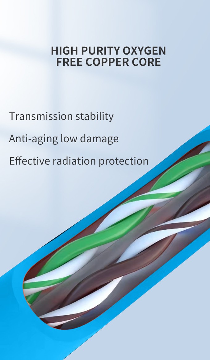 Cat6 Network Cable 1000ft UTP FTP SFTP 23AWG 750MHz BC Ethernet Cable Cat6 305M 9