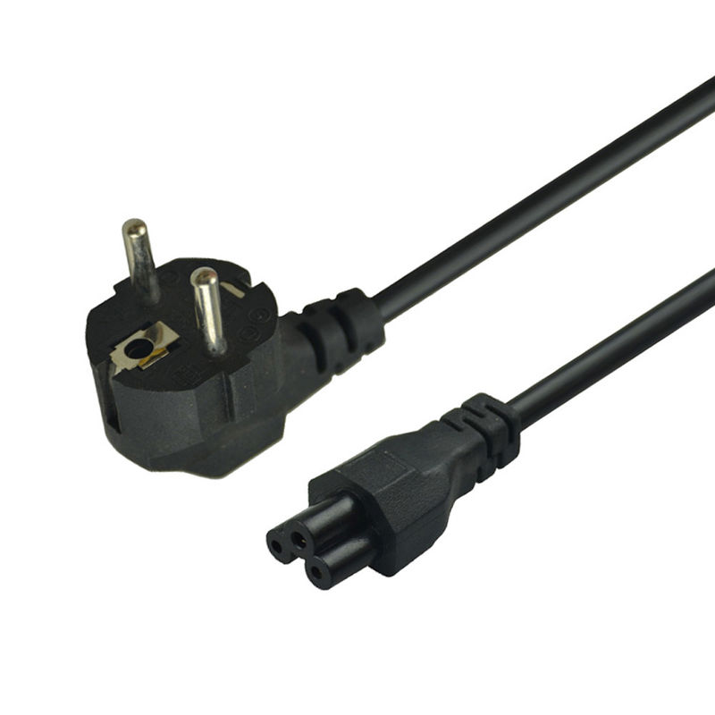 OEM ODM C13 C14 Power Cord 2 Pin Power Cable European Standard