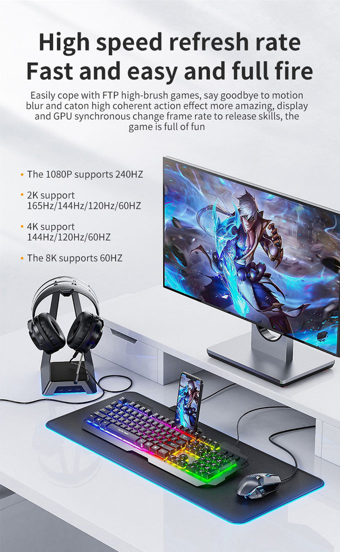 Black 10M HDMI Cable 4K 60Hz 18Gbps AOC HDMI Ultra-HD Optical Fiber Optic Cable 2