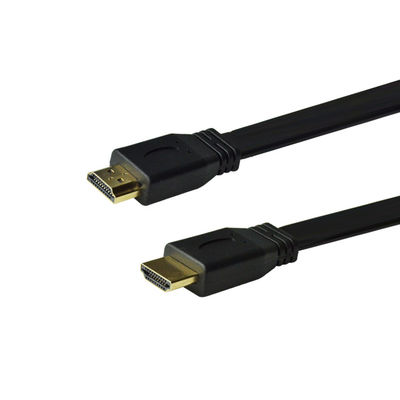 Good price 18Gbps 19pin 1.5m -10m HDMI Cable 24AWG 30AWG HDTV Flat HDMI Cable online