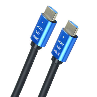 Good price ROHS/CE Ethernet PVC 3D 4K 1080P HDMI Cable 19 Pin 10.2Gbps Meal To Meal Form online