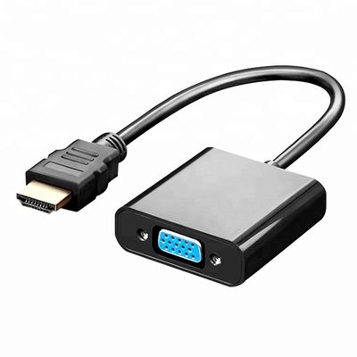 Good price HDMI To VGA Adapter Converter 1080P Digital To Analog Audio Video For Laptop Tablet PC online