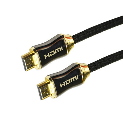 Nylon Weave Shielded 4k HDMI Cable 1.5m With Gold Connector Fast Transfer