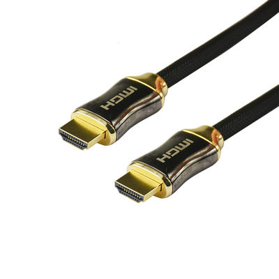 Nylon Weave Shielded 4k HDMI Cable 1.5m With Gold Connector Fast Transfer