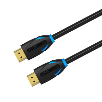 Balck 8.0mm Premium High Speed HDMI Cable 4k With Ethernet Cord 5m