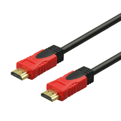 CE Rohs Certified 4k HDMI Cable Supports 3D Video With HD Audio Braid Shielding
