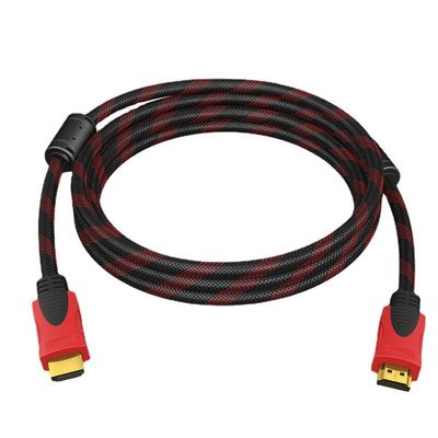 CE Rohs Certified 4k HDMI Cable Supports 3D Video With HD Audio Braid Shielding