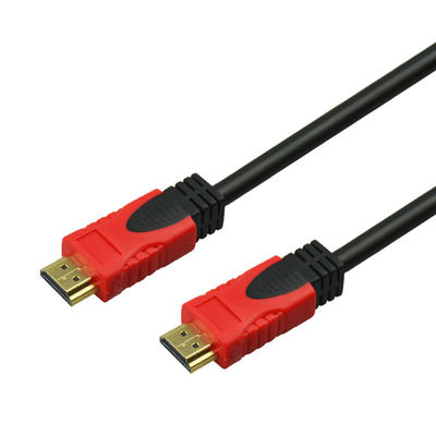 CE Rohs Certified 4k HDMI Cable Supports 3D Video With HD Audio Braid Shielding