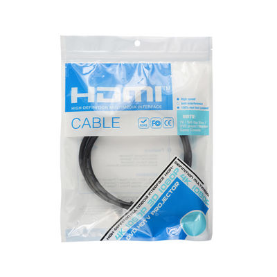 Durable 1mtrs-10mtrs Nylon Braided HDMI Cable 4k Tensile Resistance