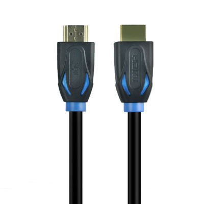 Male To Male Connector 4k 1080p Hdmi Cable Coaxial Type Braid Shielding