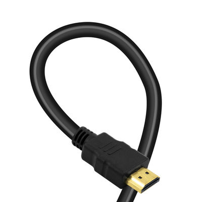 Male To Male 1080P HDMI Cable 3d 4k 60hz Hdmi Cable With Foil Shielding