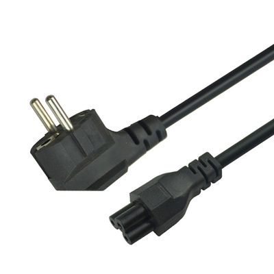 Copper PC Laptop Power Cord 3 Wire 3 Pole European Power Cord 220v 110v