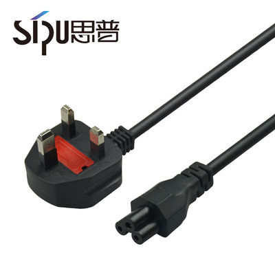 SGS 3 Prong AC Power Cord 220v UK Laptop Power Cord With Fuse