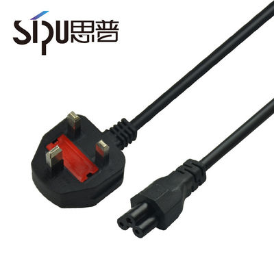 SGS 3 Prong AC Power Cord 220v UK Laptop Power Cord With Fuse