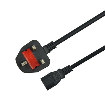 1m-8m Fused UK Power Cord