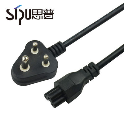 1.5mm C19  India 3 Prong Computer Power Cord South Africa Power Cable