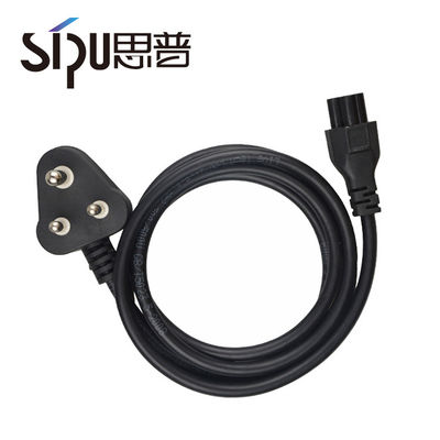 1.5mm C19  India 3 Prong Computer Power Cord South Africa Power Cable