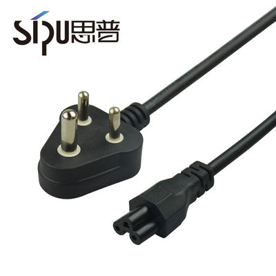 1.5mm C19  India 3 Prong Computer Power Cord South Africa Power Cable