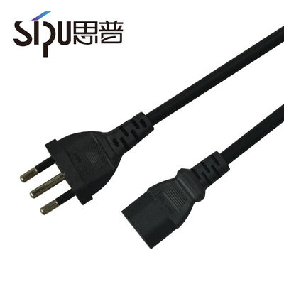 Durable Standard Copper Electrical Power Cord 3Pin  Indian Power Cable