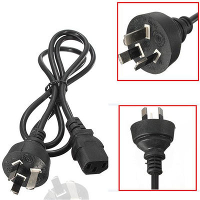 ISO9001 Brazil Electrical Power Cord 220v Computer Power Cable 1meter