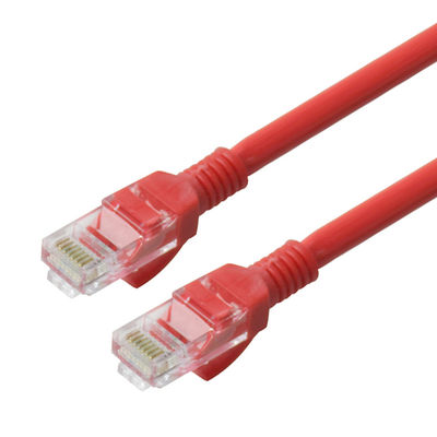 Length 1.8m 2m 10m Rj45 CAT5 Patch Cord 6.0mm OD For Cabling System