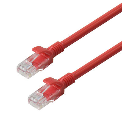 Length 1.8m 2m 10m Rj45 CAT5 Patch Cord 6.0mm OD For Cabling System