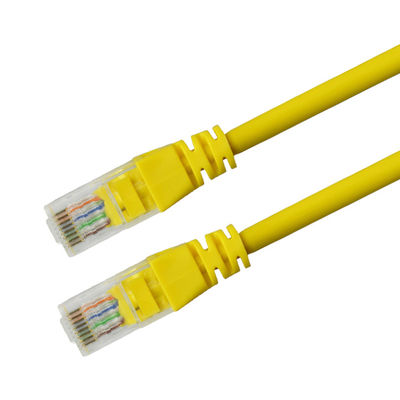 Length 1.8m 2m 10m Rj45 CAT5 Patch Cord 6.0mm OD For Cabling System