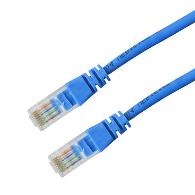 Blue 6ft CAT5 Patch Cord Utp Cat5e Patch Cable For Computer 8 Conductors
