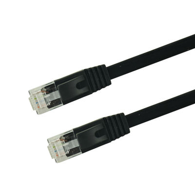 Durable LSZH Jacketed Flat Cat6 Patch Cables Cat 6 Patch Cord 1 Mtr