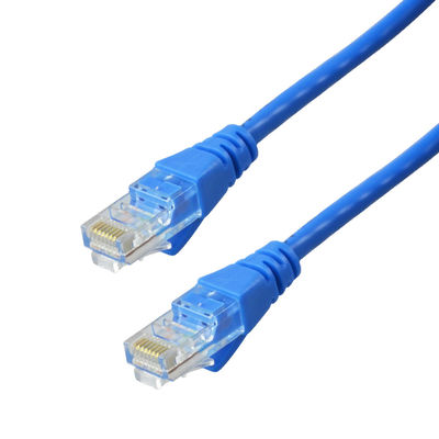 Computer RJ45 Connector 6.0mm Cat6e Patch Cable PVC Jacketed Network Patch Cord