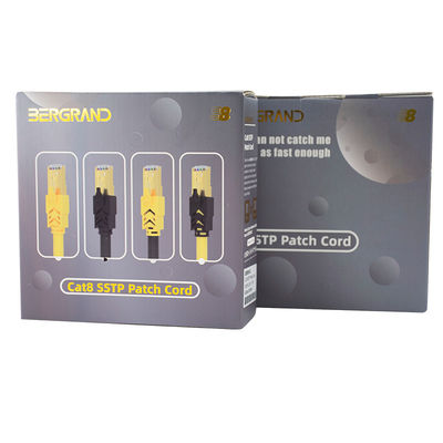 Multipurpose 4pair CAT8 Patch Cord 3m 5m 10m 15m High Performance