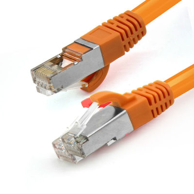 1000mhz CAT7 Patch Cord Ftp Sftp Network Cable Rj45 With 8 Conductors