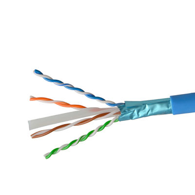 4 Pairs CCA Cat6a Lan Cable Utp Ftp Cat5e Network Cable HDPE Insulation