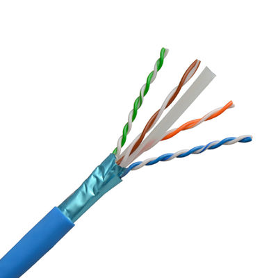 4 Pairs CCA Cat6a Lan Cable Utp Ftp Cat5e Network Cable HDPE Insulation